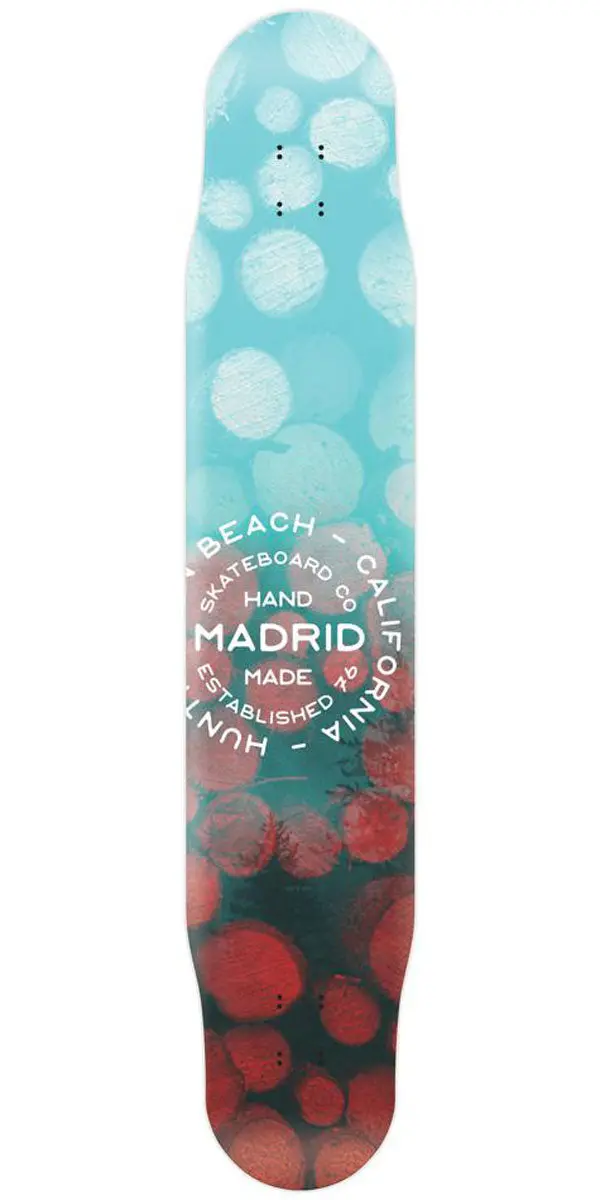 Madrid Pole 46" Fiberglass Longboard Deck - Logs 1