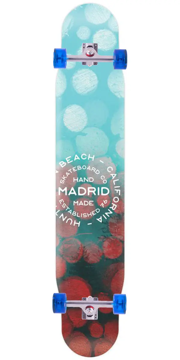 Madrid Pole 46" Fiberglass Longboard Complete - Logs 1