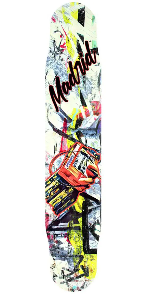 Madrid Pole 46" Fiberglass Longboard Deck - Walkman 1