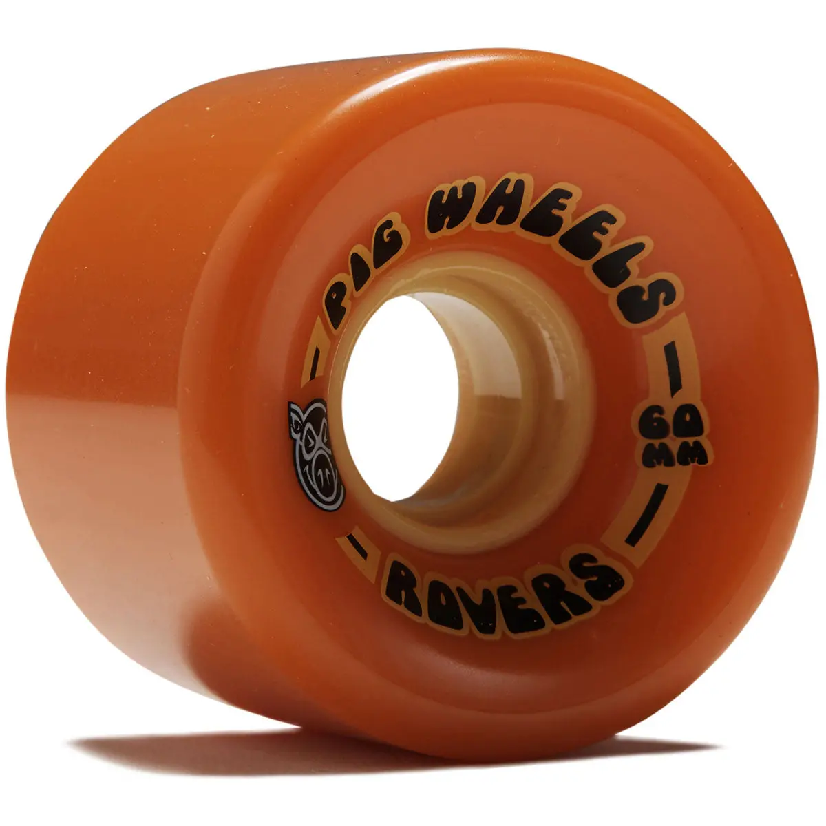 Pig Rover 85A Skateboard Wheels - Orange/Yellow - 60Mm 1