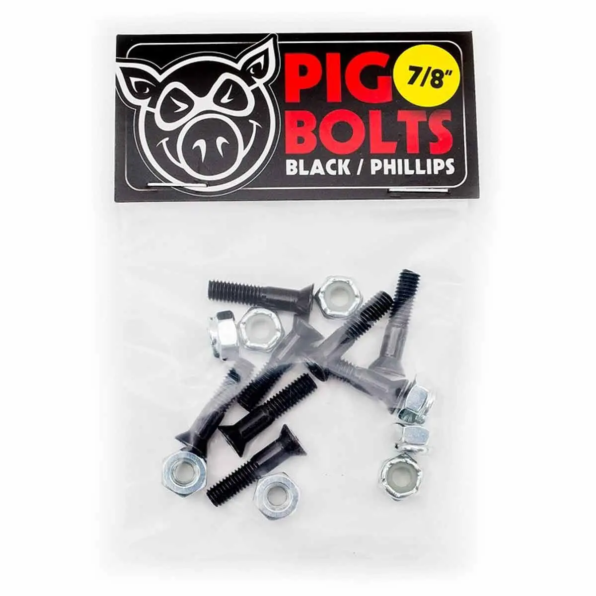 Pig Phillips Hardware - Black - 7/8" 1