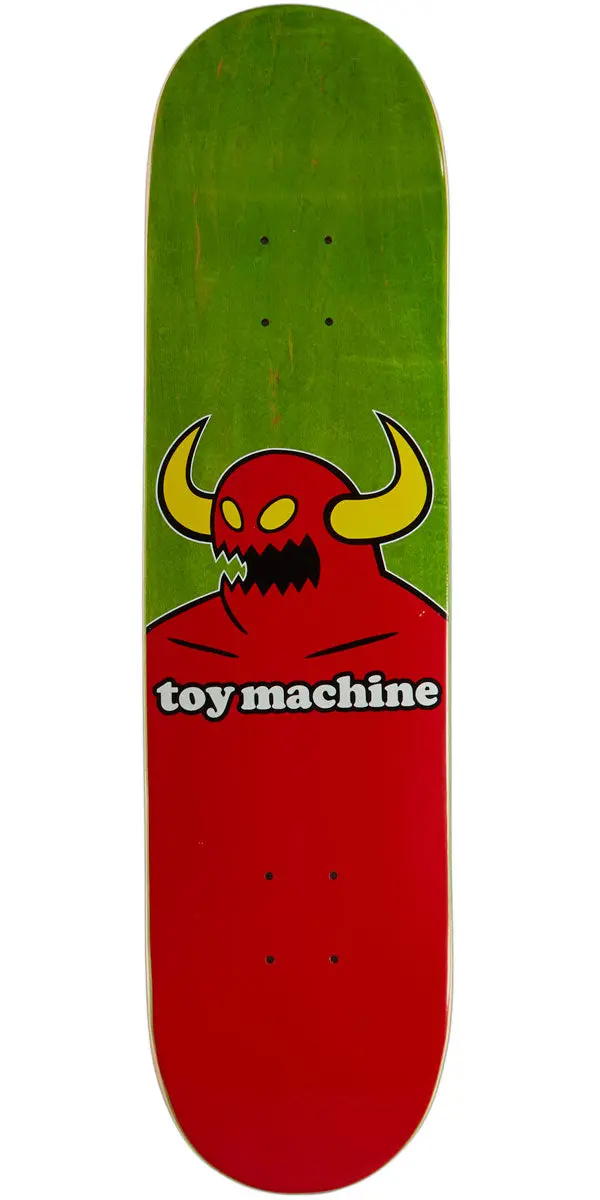 Toy Machine Monster Skateboard Deck - Assorted Stains - 7.75" 1