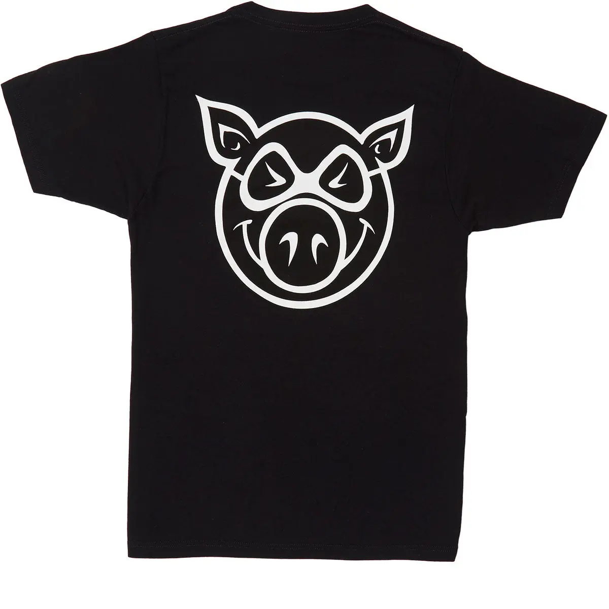Pig F And B Head T-Shirt - Black 1