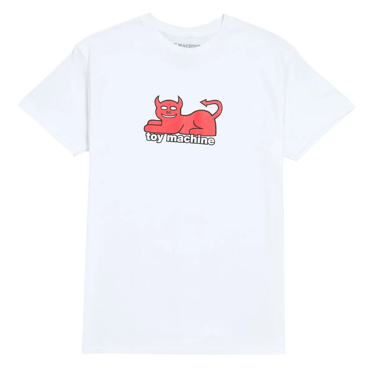 Toy Machine Devil Cat T-Shirt - White 1