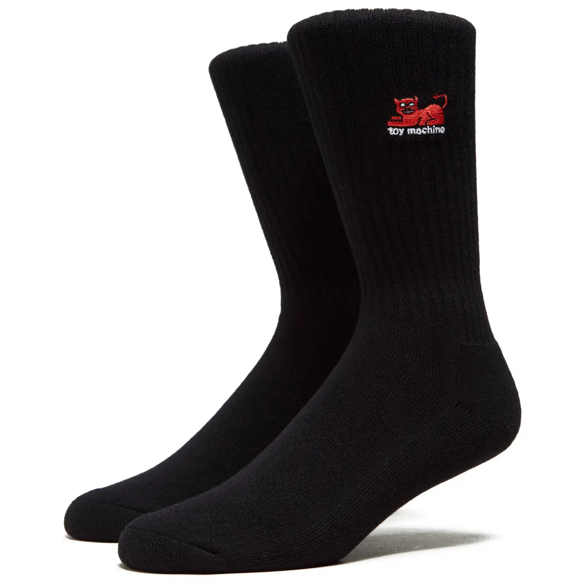 Toy Machine Devil Cat Socks - Black 1