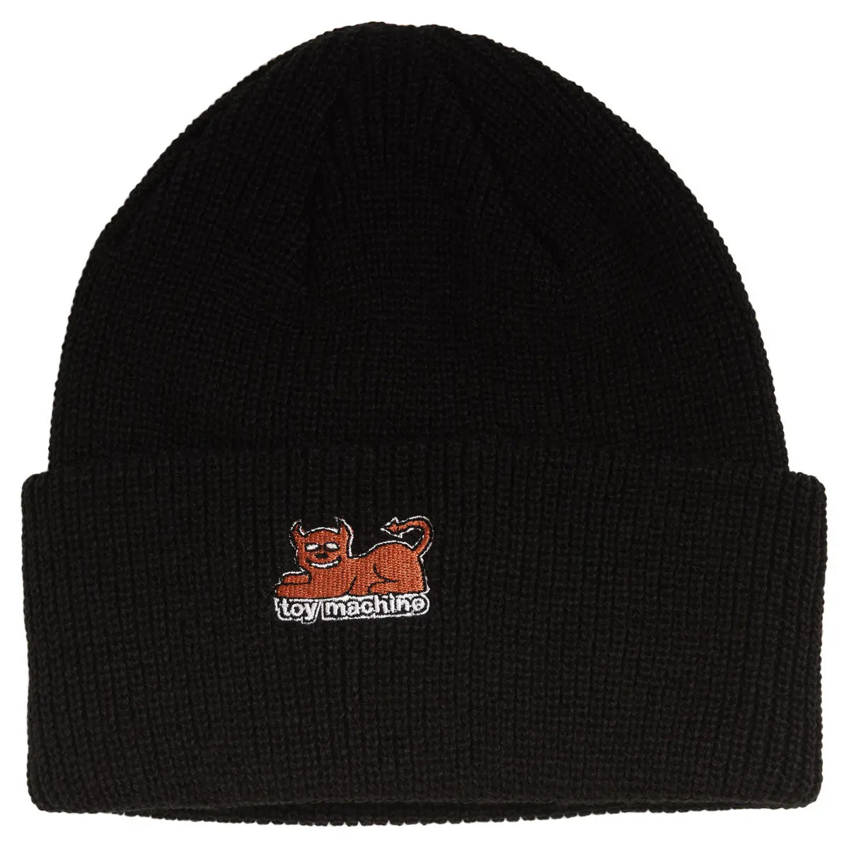 Toy Machine Devil Cat Dock Beanie - Black 1