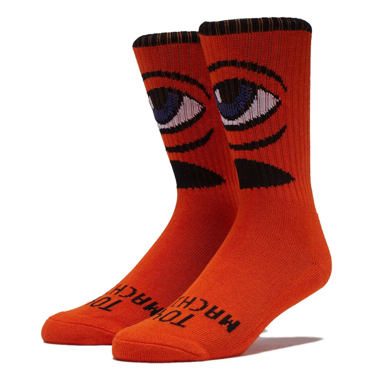 Toy Machine Youth Sect Eye Socks - Orange 1