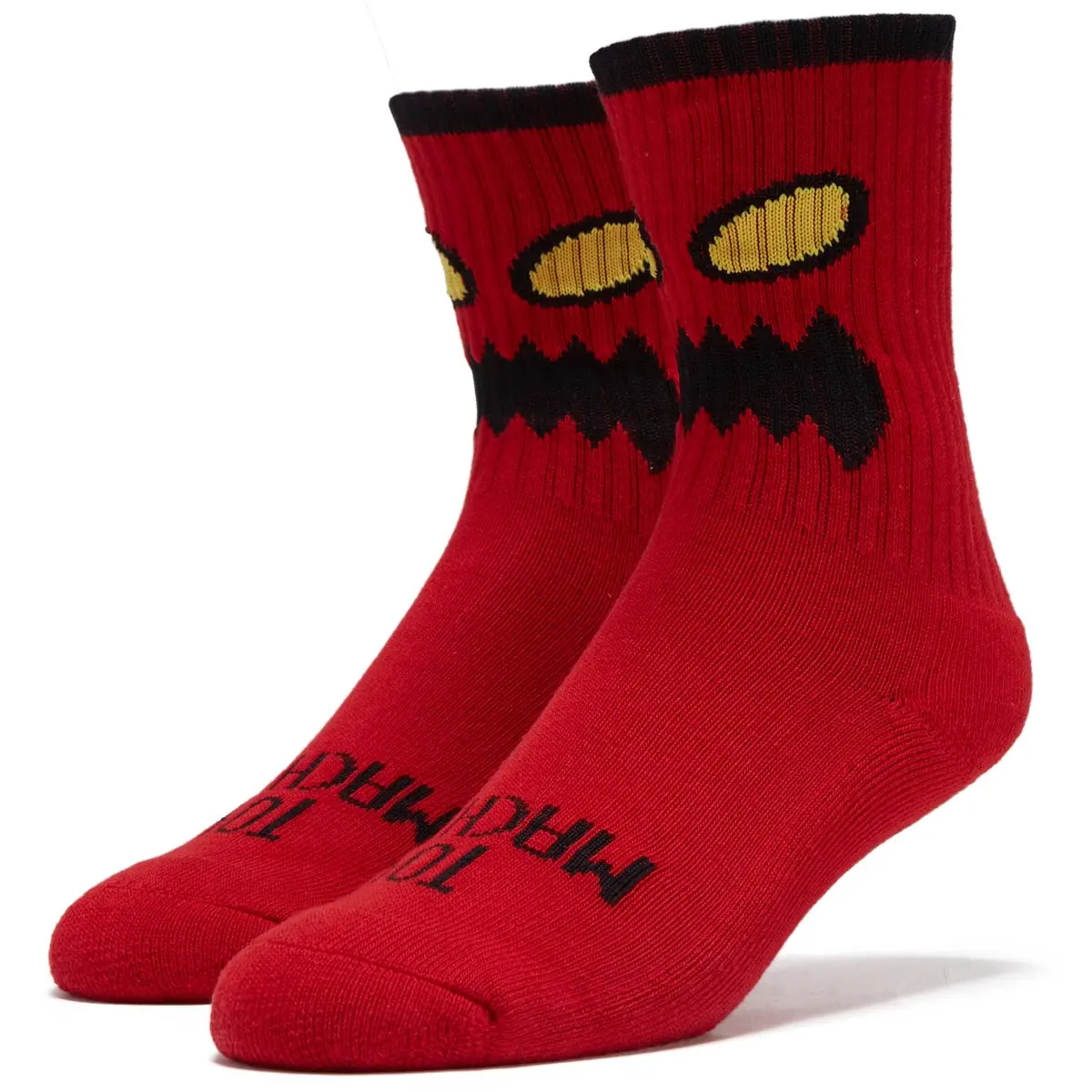 Toy Machine Youth Monster Socks - Red 1