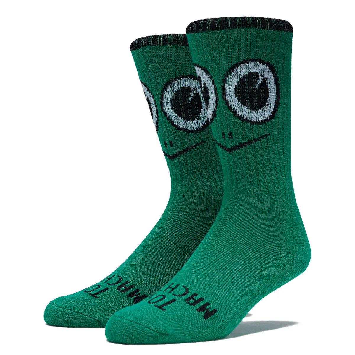 Toy Machine Youth Turtle Face Socks - Green 1