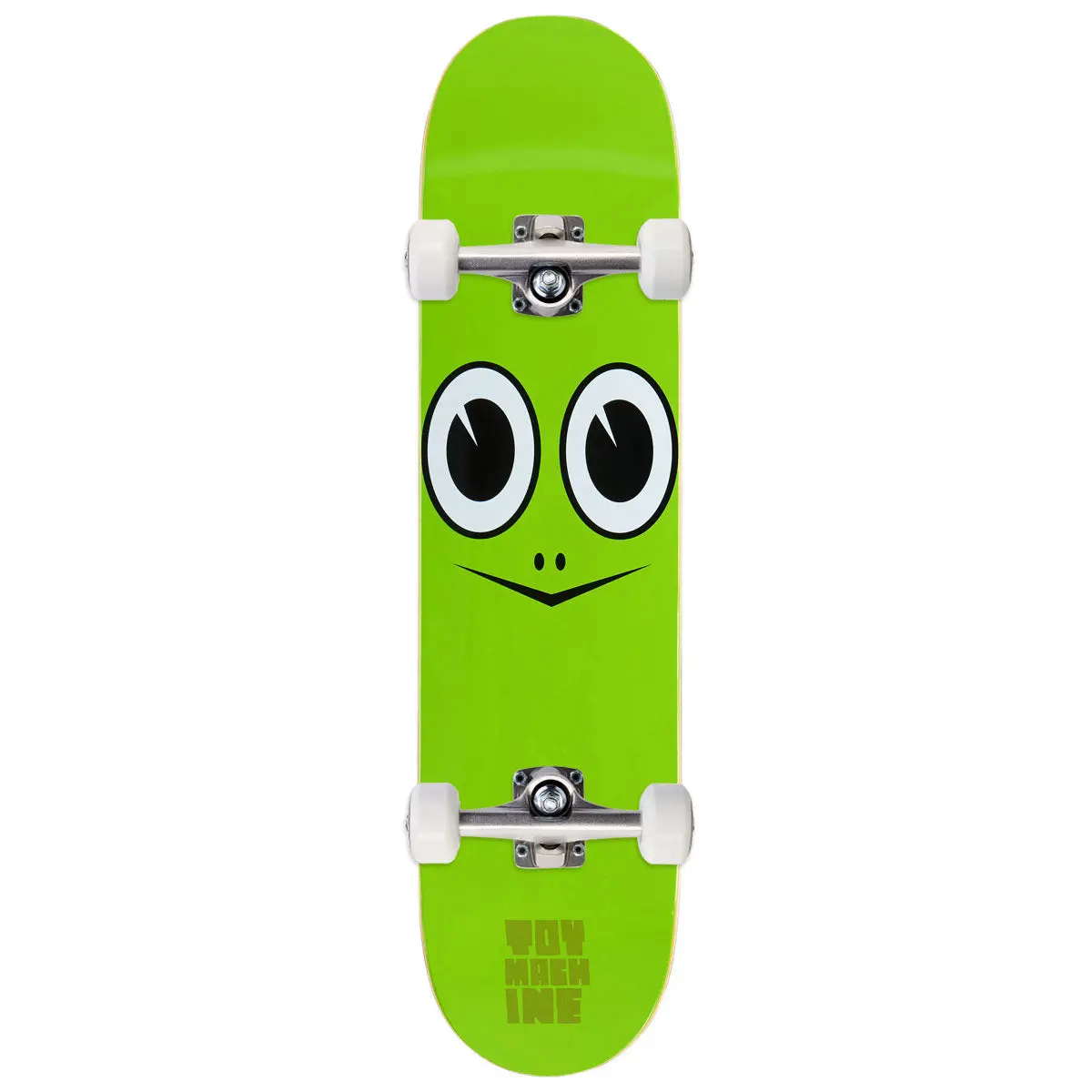Toy Machine Turtle Face Mini Skateboard Complete - 7.38" 1