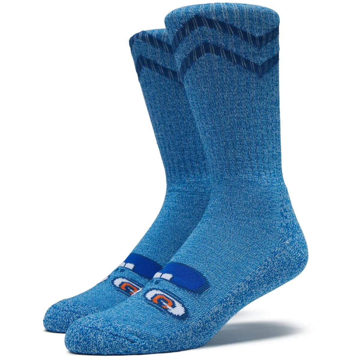 Toy Machine Betard Fooser Socks - Heather Blue 1
