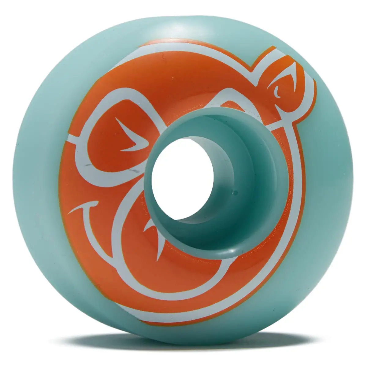 Pig Classic 99A Skateboard Wheels - Blue - 54Mm 1