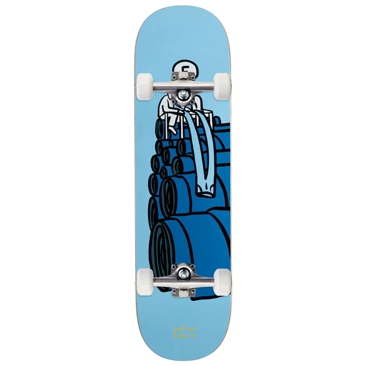 Foundation Lewis Sew Wut Skateboard Complete - 8.50" 1