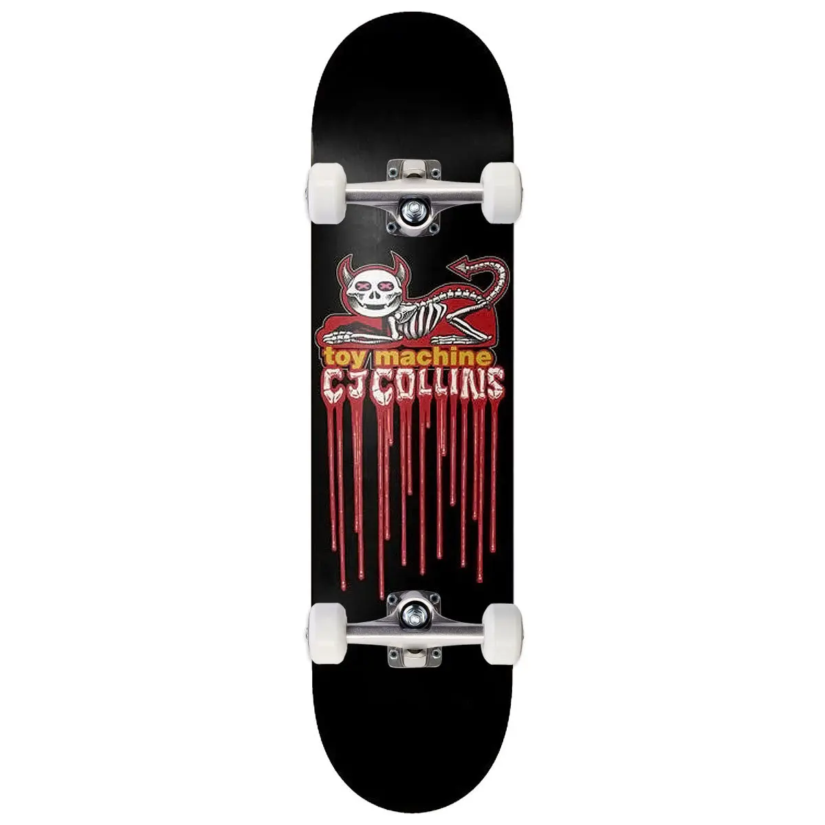 Toy Machine Collins Devil Cat Skateboard Complete - 8.25" 1
