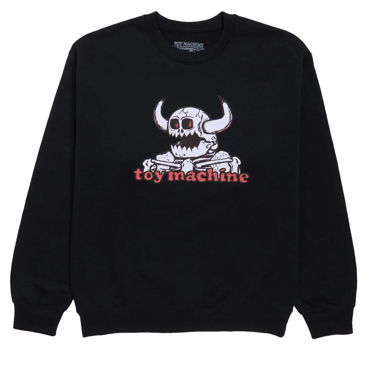 Toy Machine Dead Monster Crew Sweatshirt - Black 1