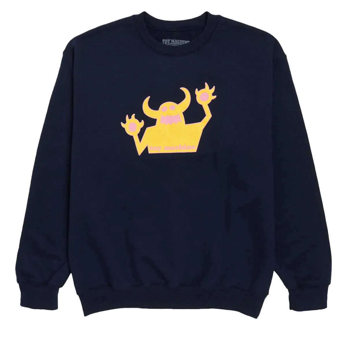 Toy Machine Original Monster Crew Sweatshirt - Navy 1
