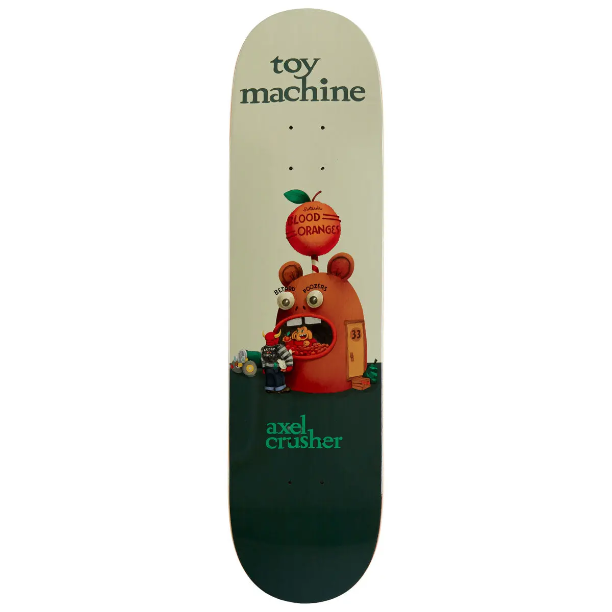 Toy Machine Axel Roadside Skateboard Deck - 8.00" 1