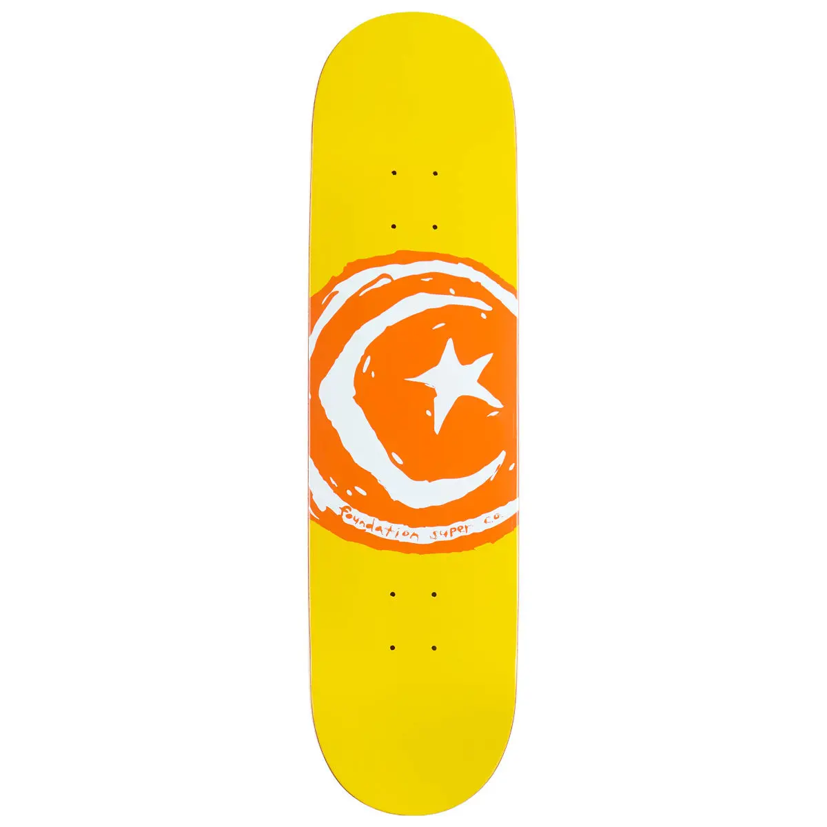 Foundation Star & Moon Skateboard Deck - 8.25" 1