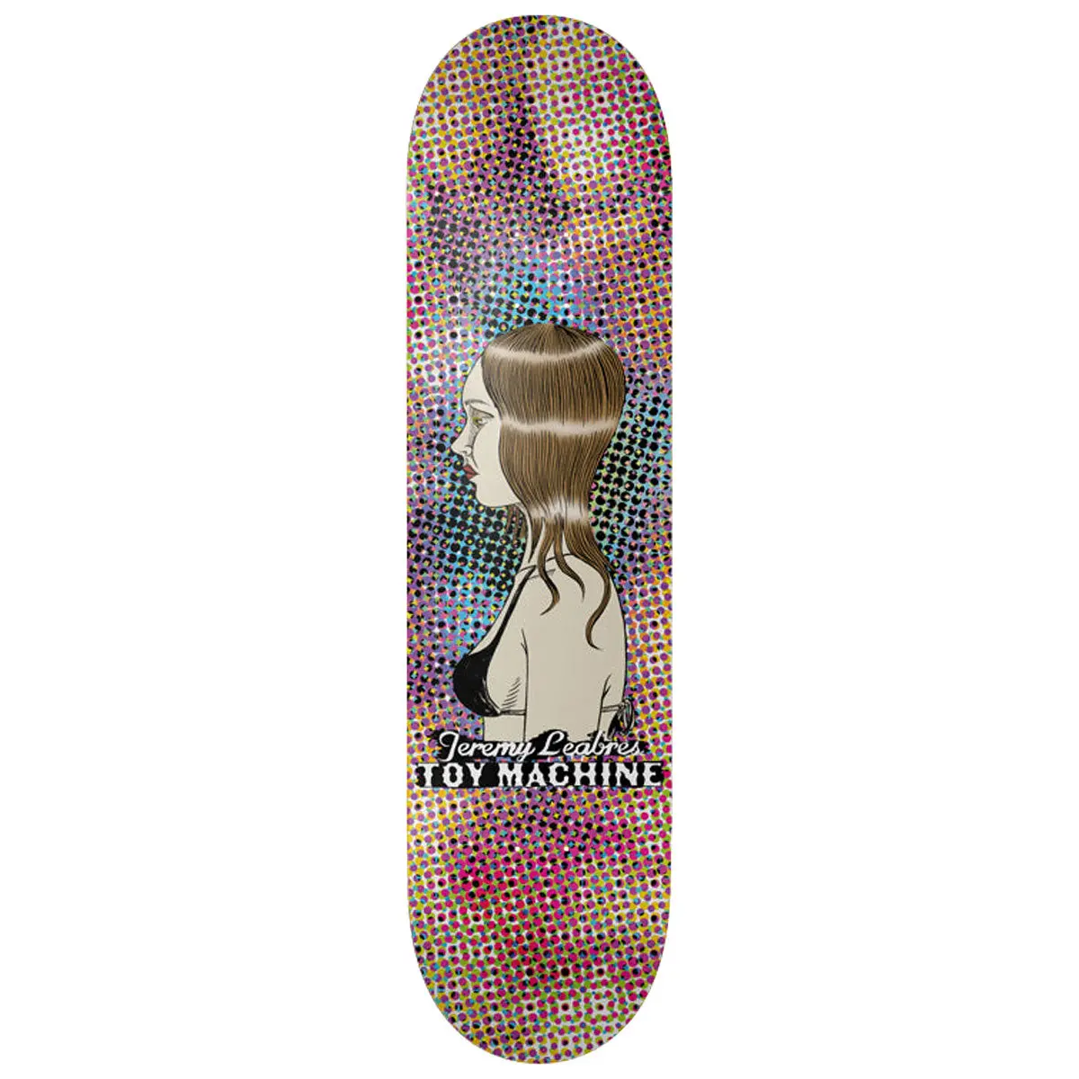 Toy Machine Leabres Profile Skateboard Deck - 8.38" 1