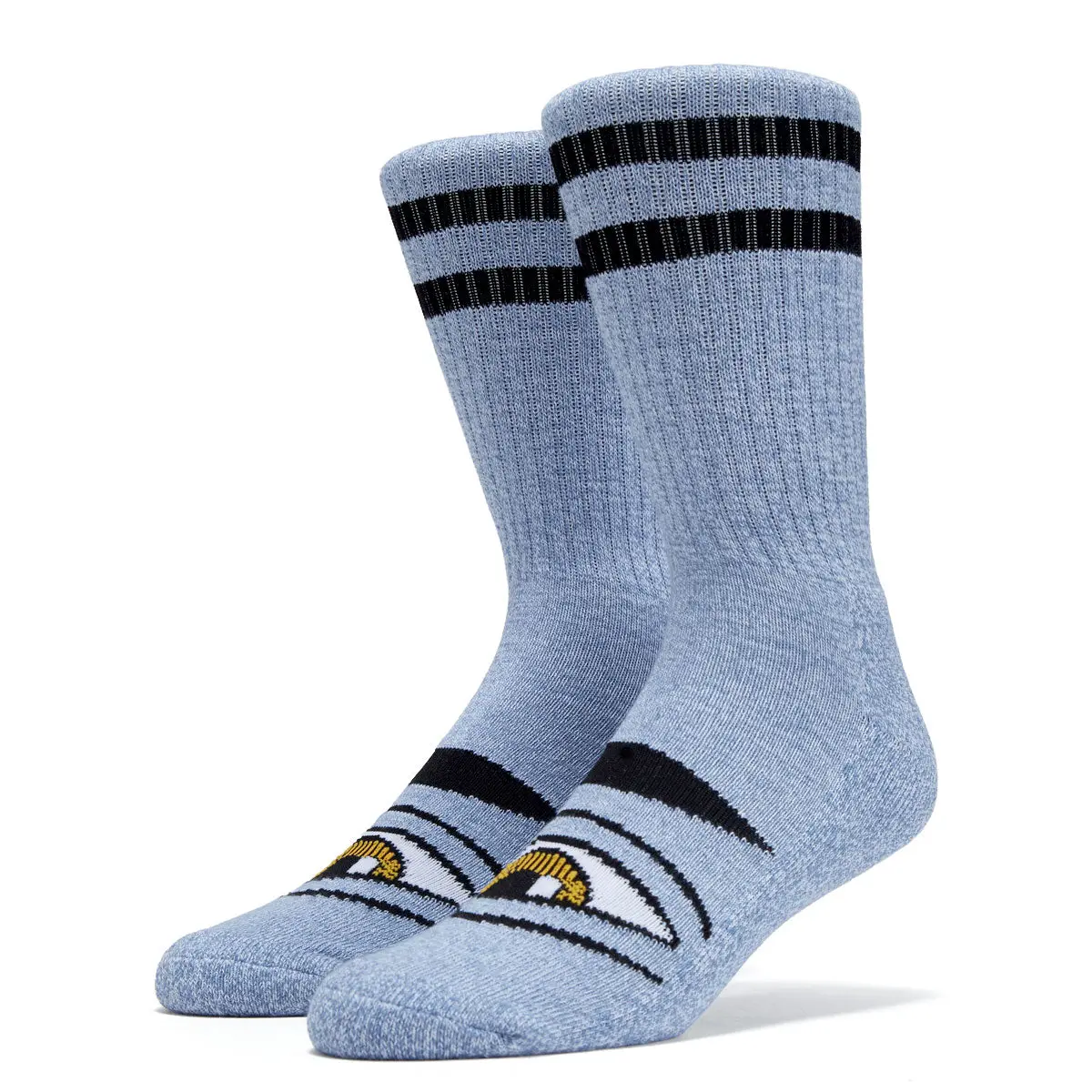 Toy Machine Heather Sect Eye Socks - Sea Blue 1