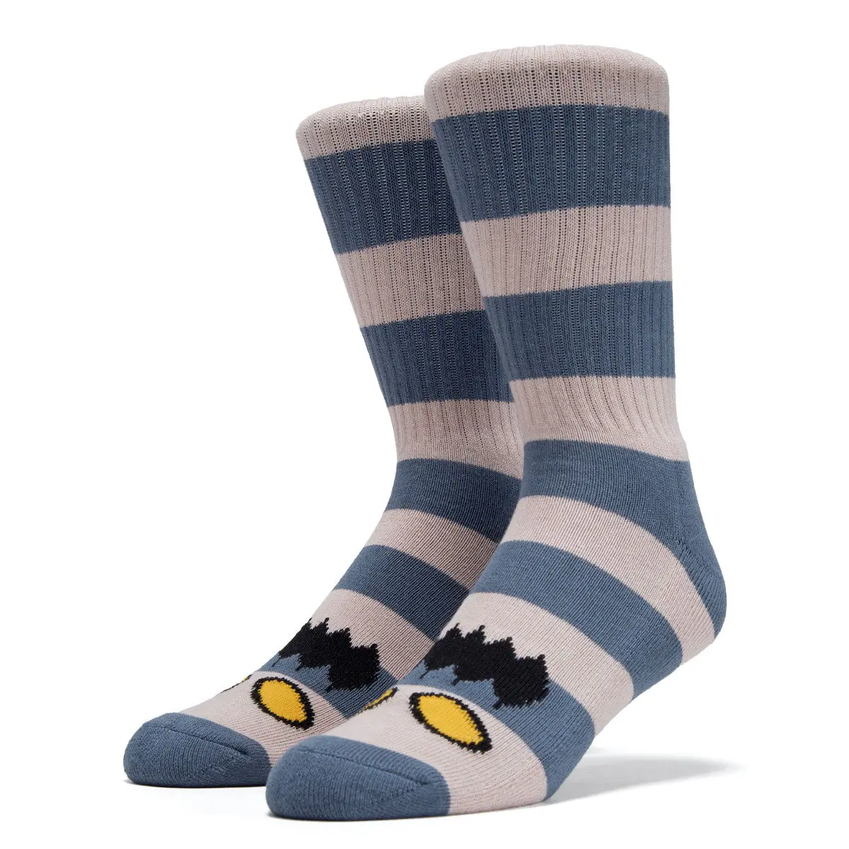 Toy Machine Monster Mig Stripe Socks - Blush 1