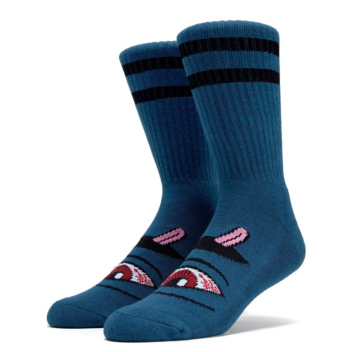 Toy Machine Bloodshot Eye Socks - Slate 1
