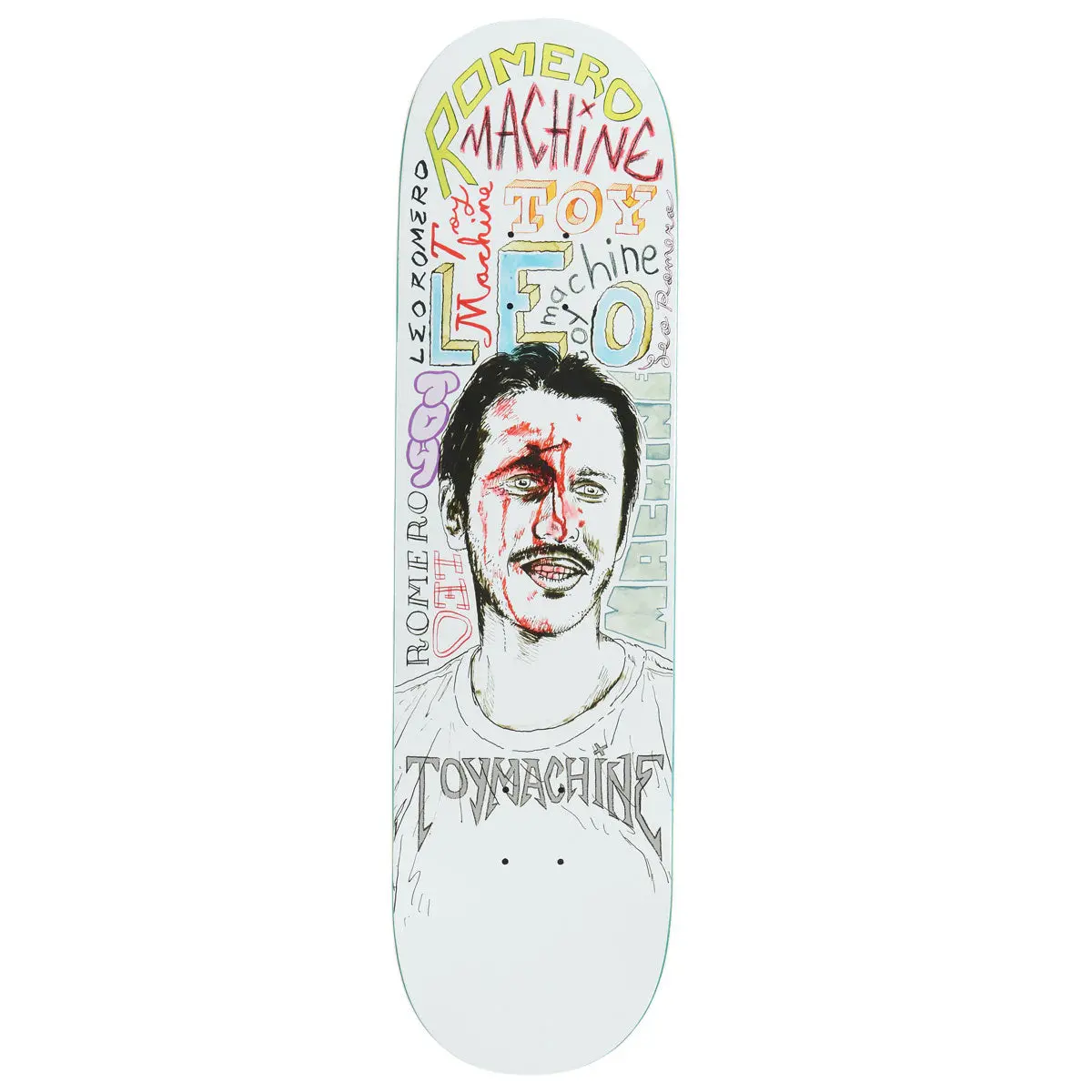 Toy Machine Romero Mi Cara Skateboard Deck - 8.38" 1