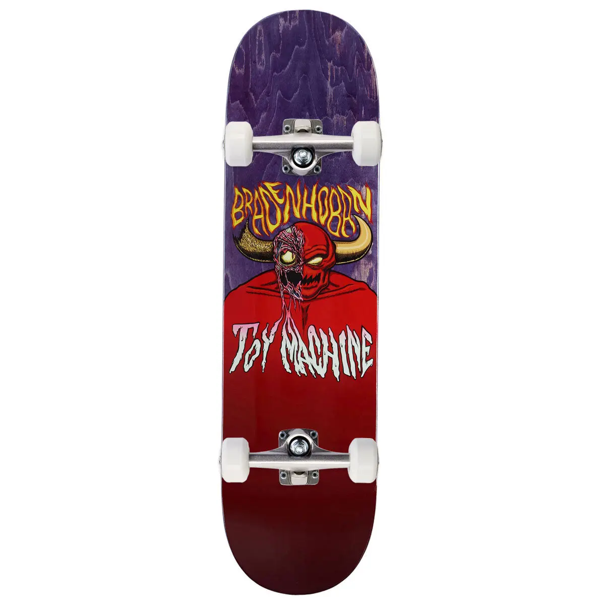 Toy Machine Hoban Face Melt Skateboard Complete - 8.25" 1