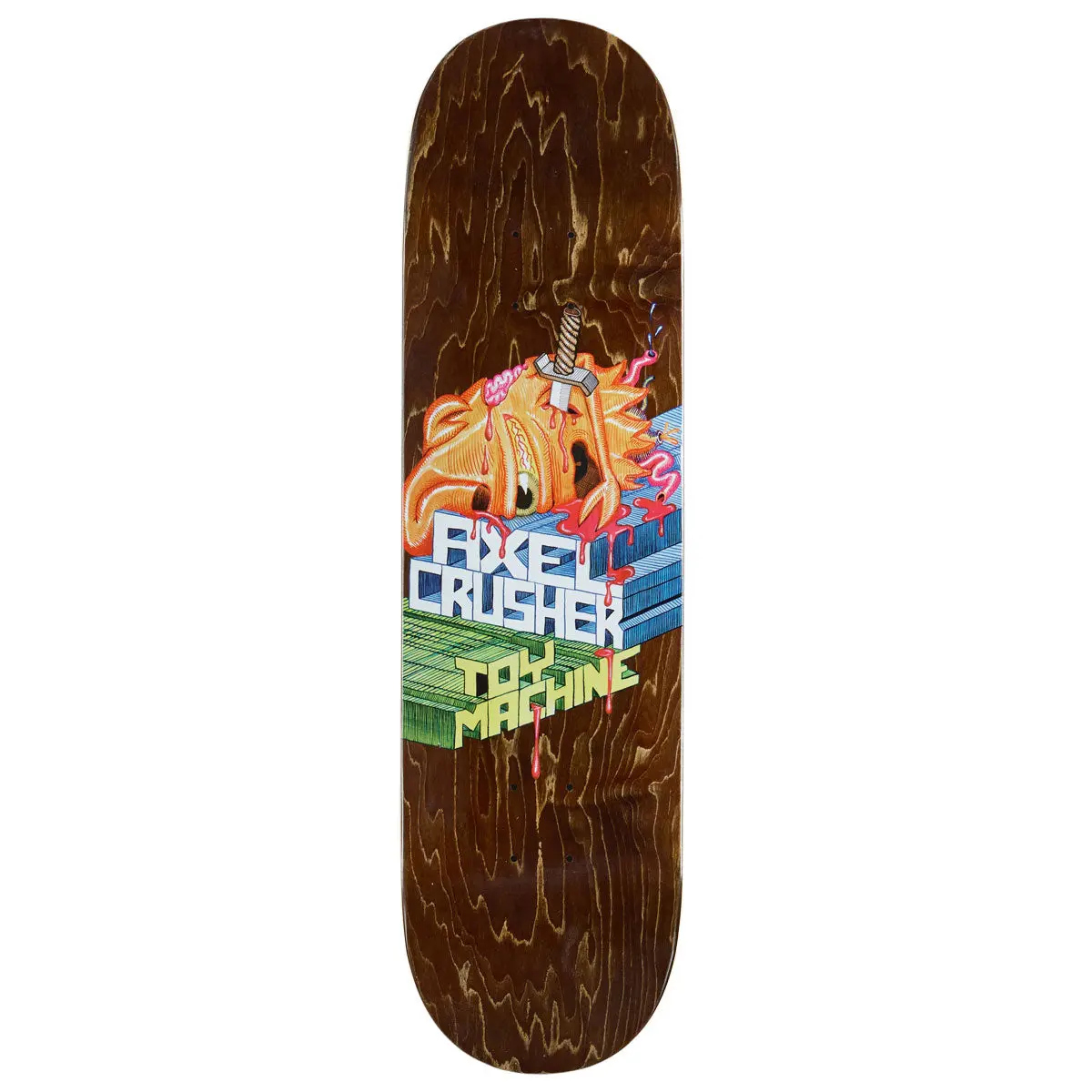 Toy Machine Axel Stabbed Skateboard Deck - 8.38" 1