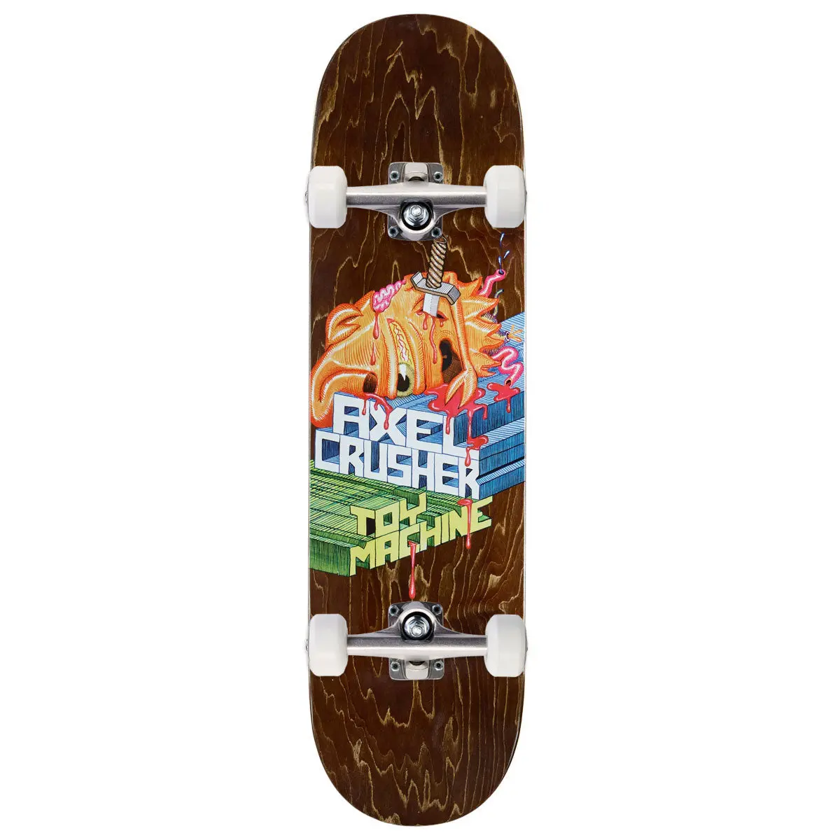 Toy Machine Axel Stabbed Skateboard Complete - 8.38" 1