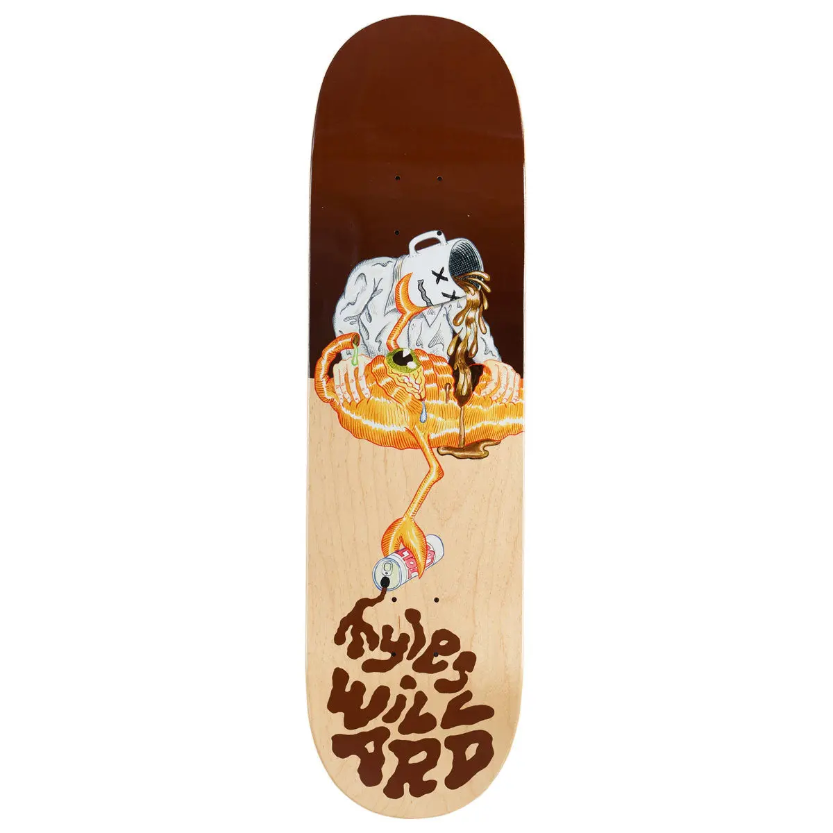 Toy Machine Willard Forced Coffee Skateboard Deck - 8.50" 1