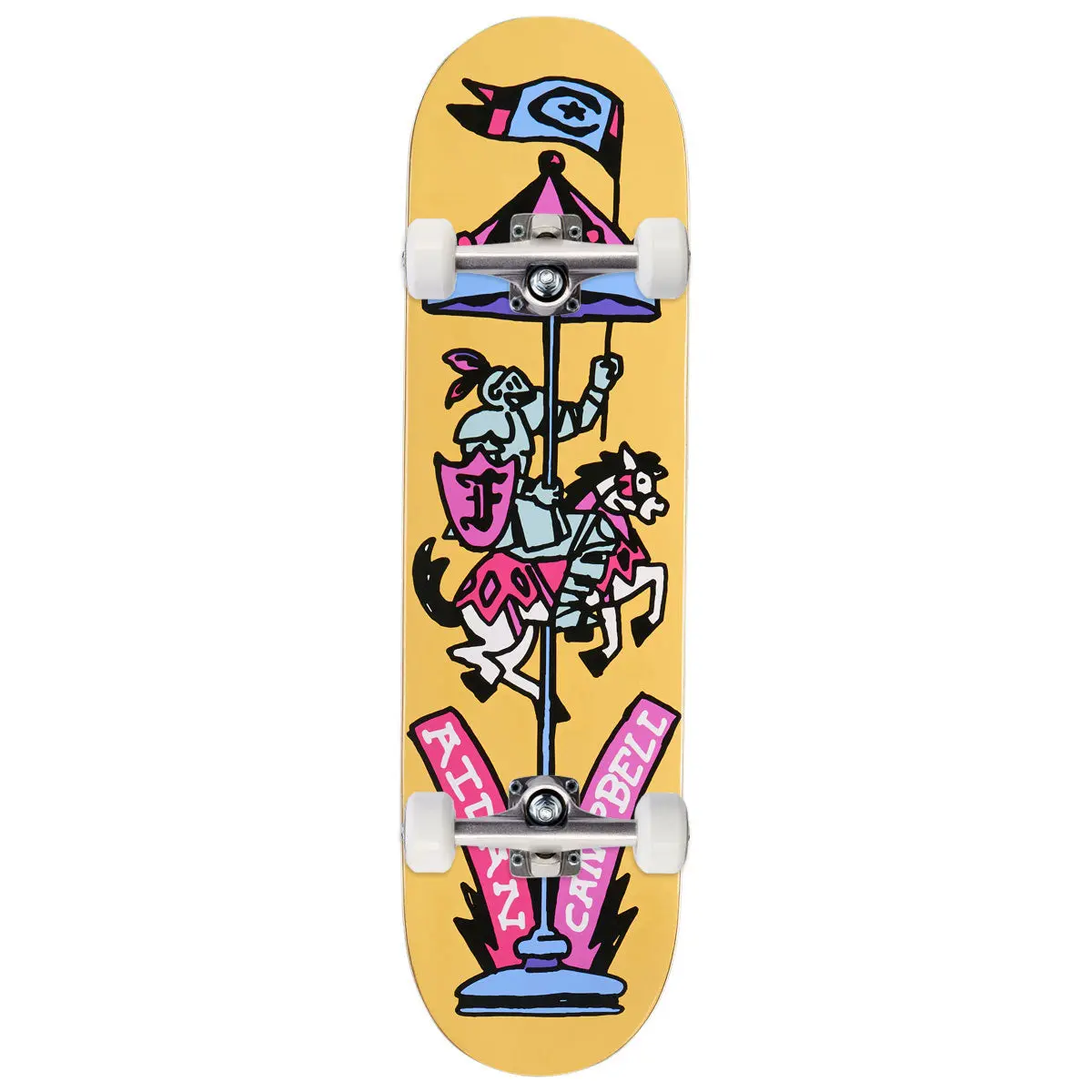 Foundation Campbell Carousel Skateboard Complete - 8.25" 1