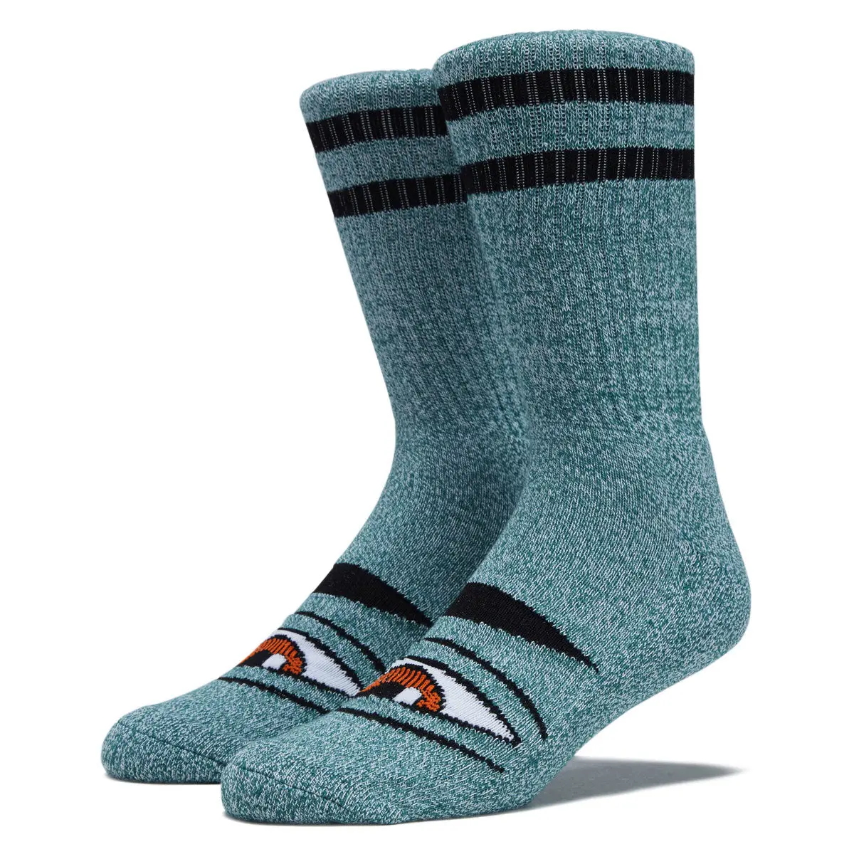 Toy Machine Heather Sect Eye Socks - Heather Forest 1
