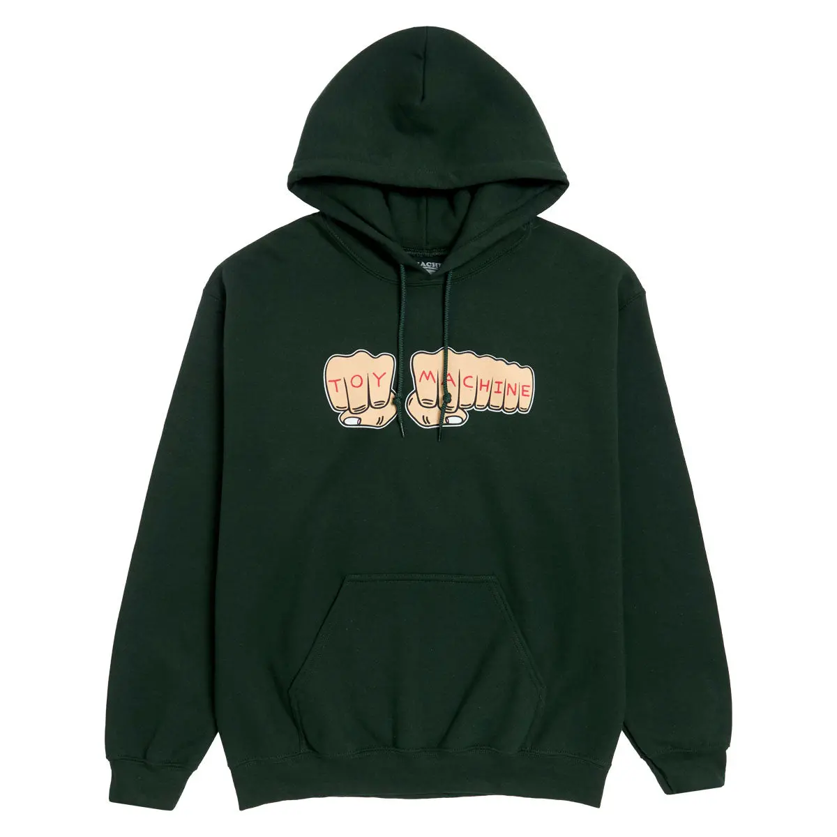Toy Machine Fists Hoodie - Forest 1