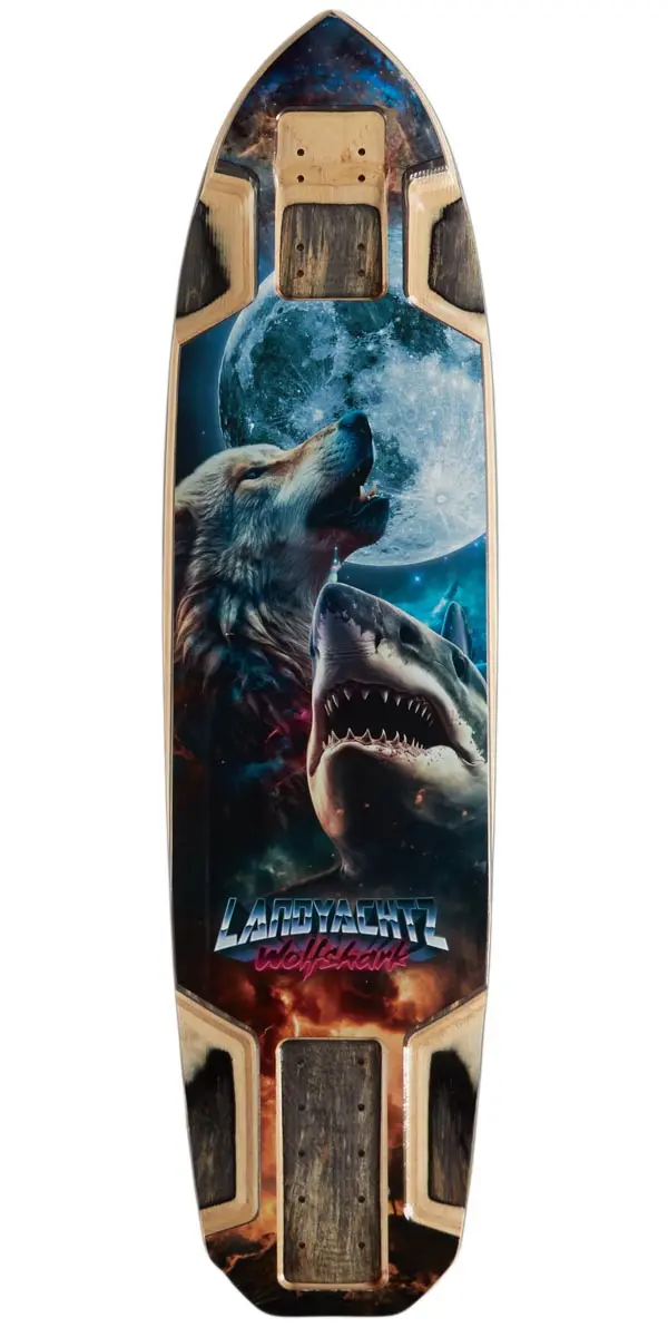 Landyachtz Wolfshark Longboard Deck 1