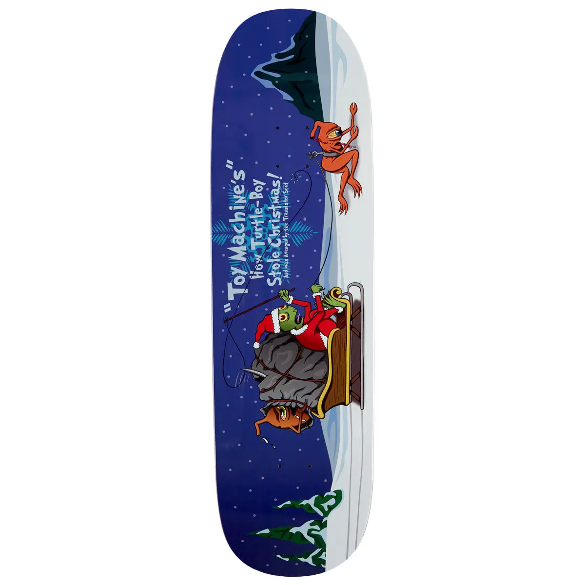 Toy Machine Christmas 2025 Skateboard Deck - 8.88" 1