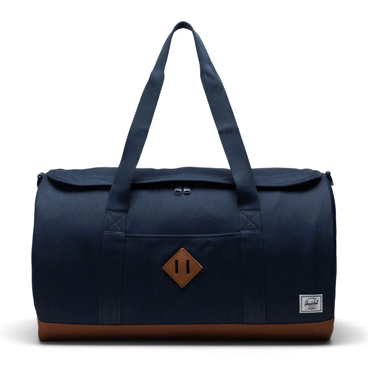 Herschel Supply Heritage Duffle Bag - Navy/Saddle Brown 1