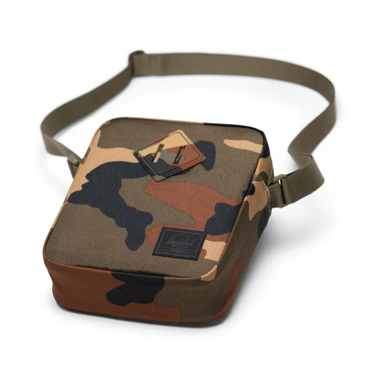 Herschel Supply Heritage Crossbody Bag - Woodland Camo/Black Label 2