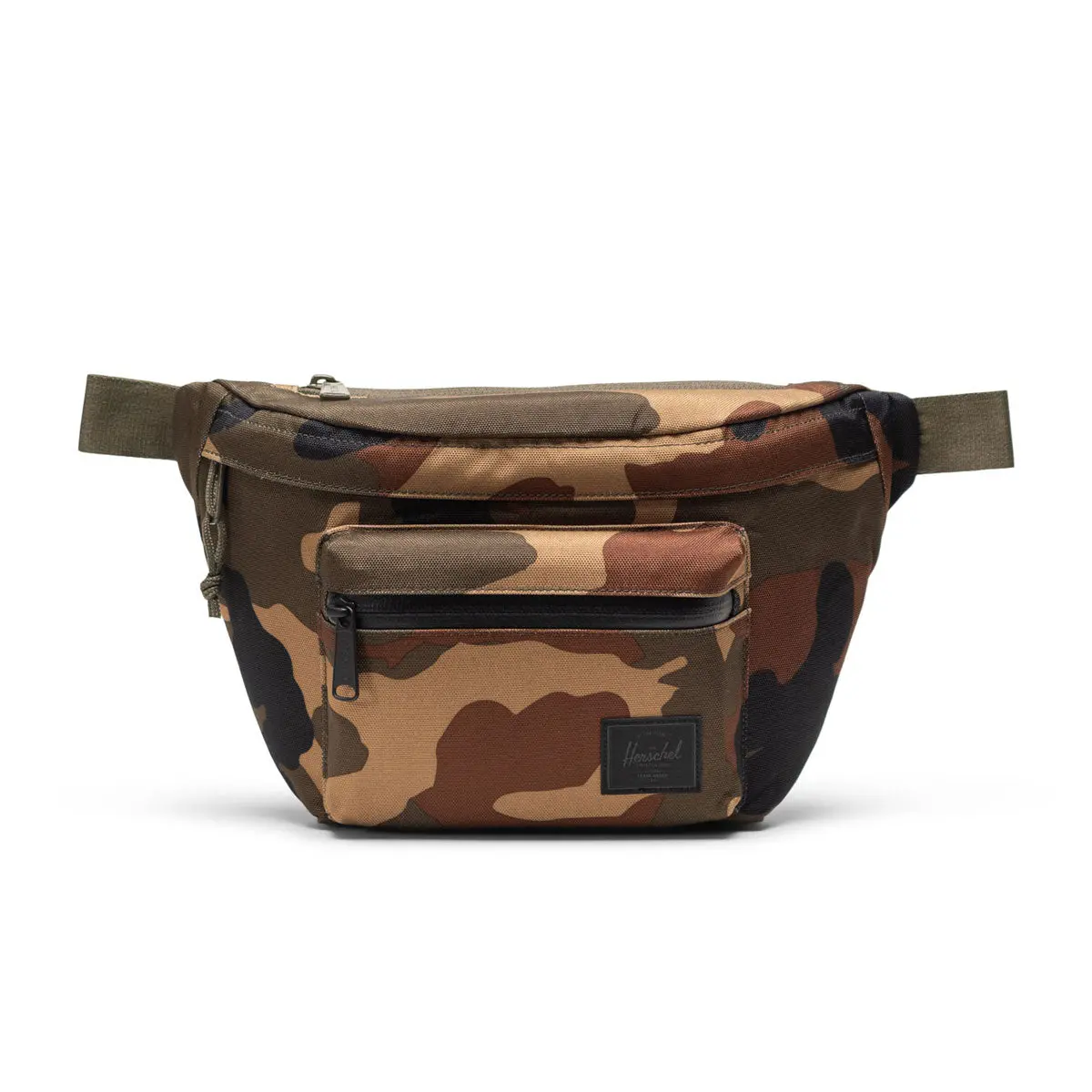 Herschel Supply Pop Quiz Hip Pack - Woodland Camo/Black Label 1