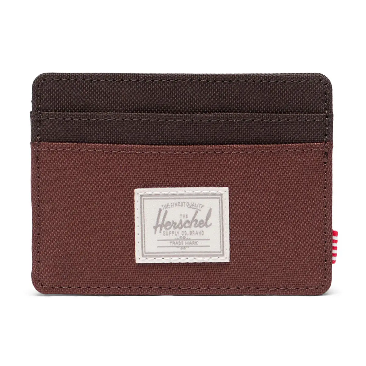 Herschel Supply Charlie Cardholder - Bitter Chocolate/Dark Roast 1