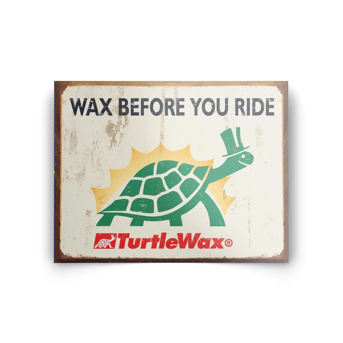 Surfboard Wax Reminder Sticker