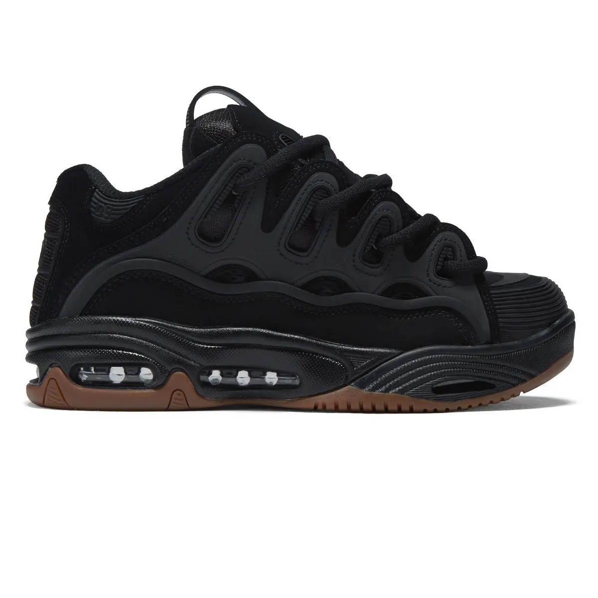 Osiris D3 2001 Shoes - Black/Black/Gum 1