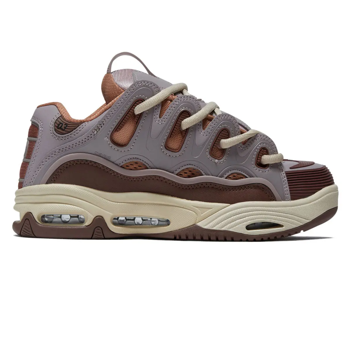 Osiris D3 2001 Shoes - Tan/Plum/Lilac 1