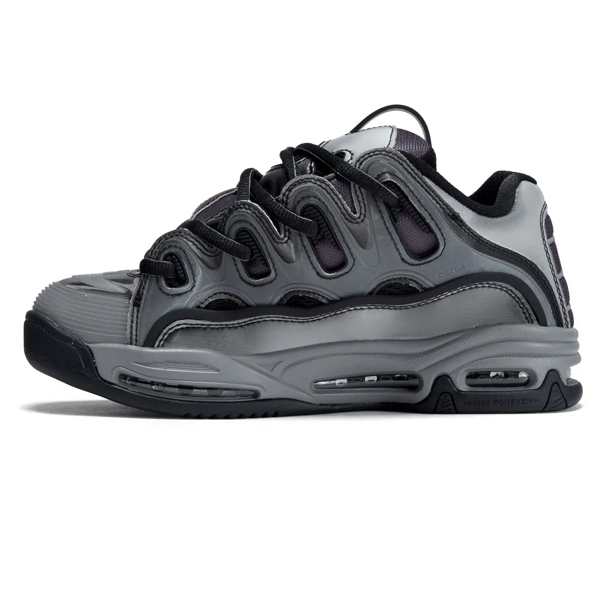 Osiris D3 2001 Shoes - Silver/Black/Holo 2