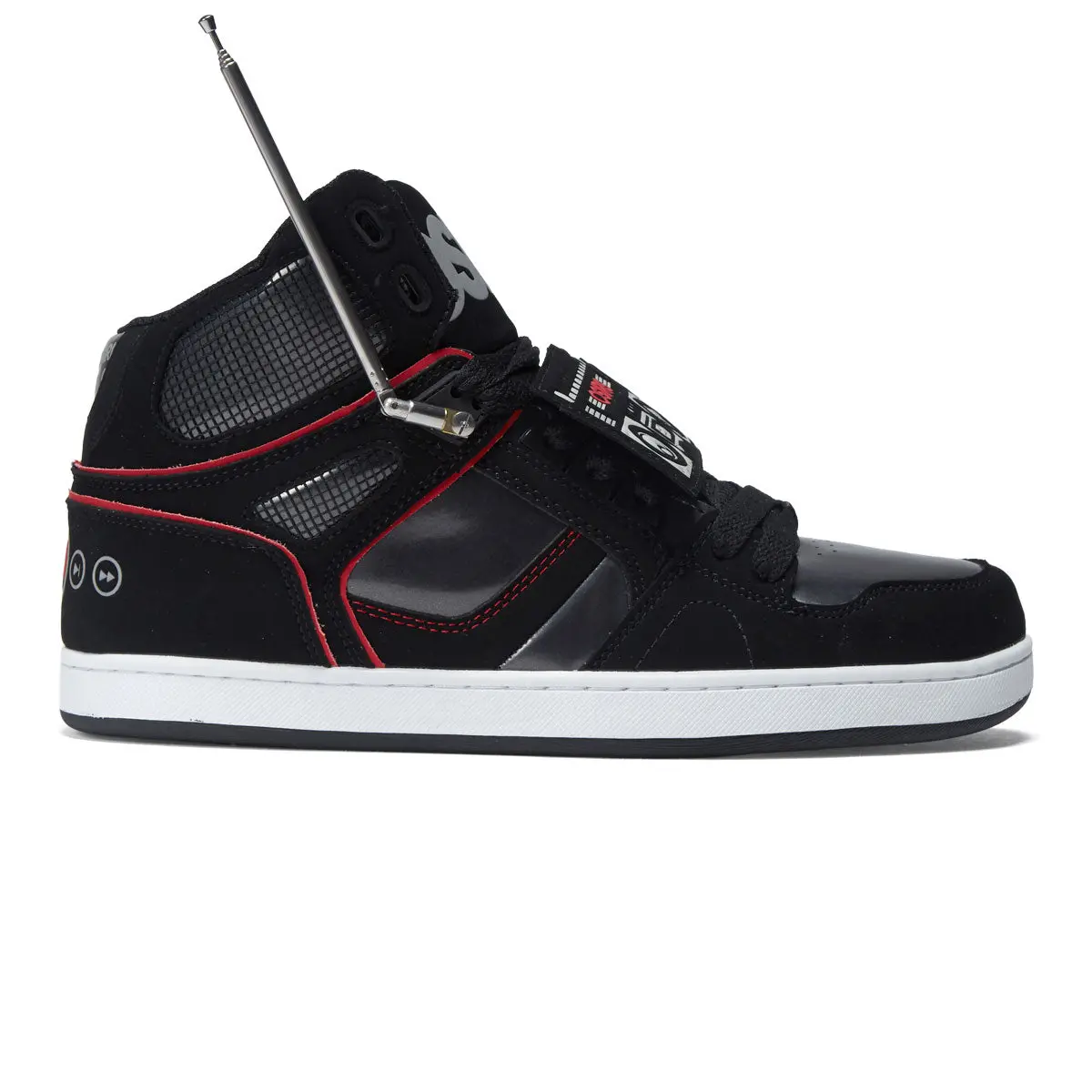 Osiris Nyc 83 Clk Shoes - Black/Red/Boombox 1