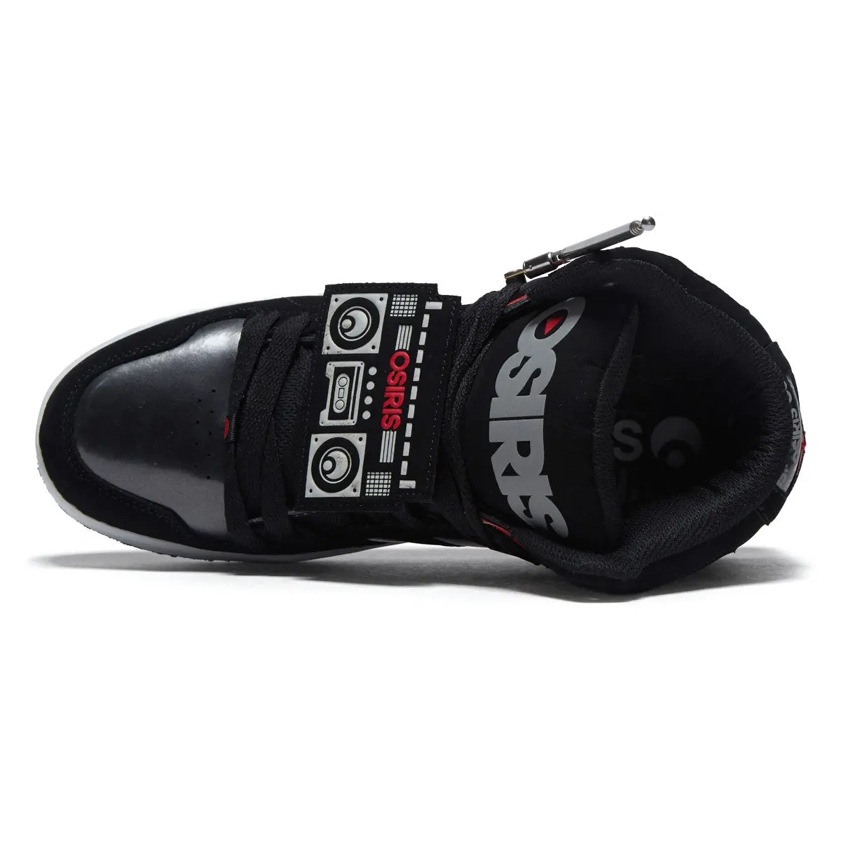 Osiris Nyc 83 Clk Shoes - Black/Red/Boombox 3