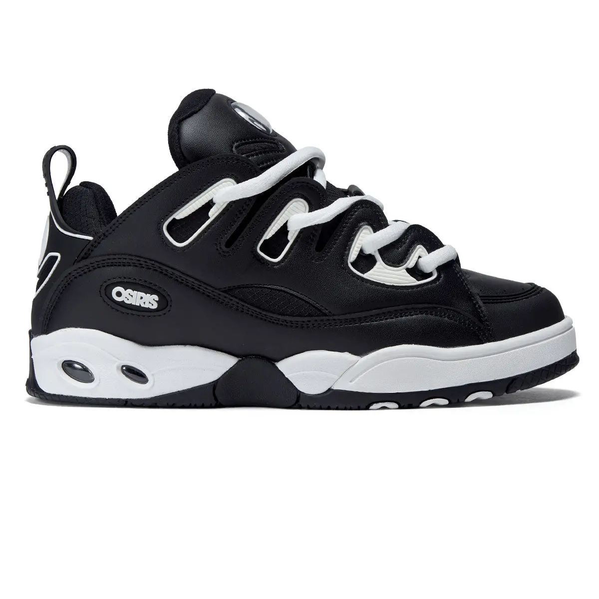 Osiris D3 E Shoes - Black/White/Black 1