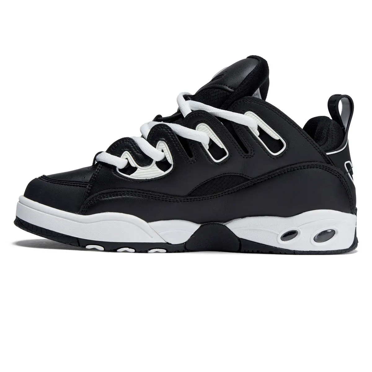 Osiris D3 E Shoes - Black/White/Black 2