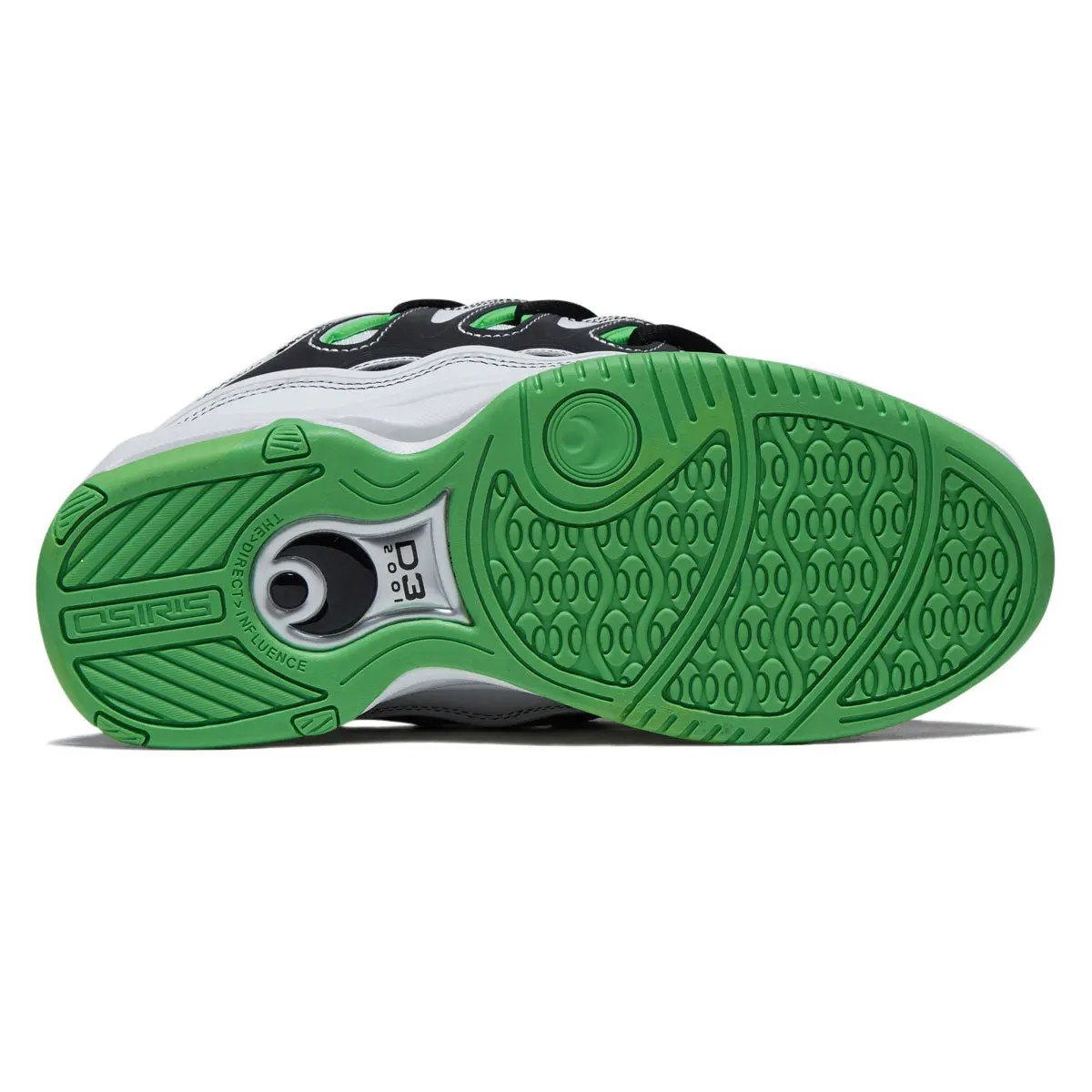 Osiris D3 2001 Shoes - White/Black/Green 4