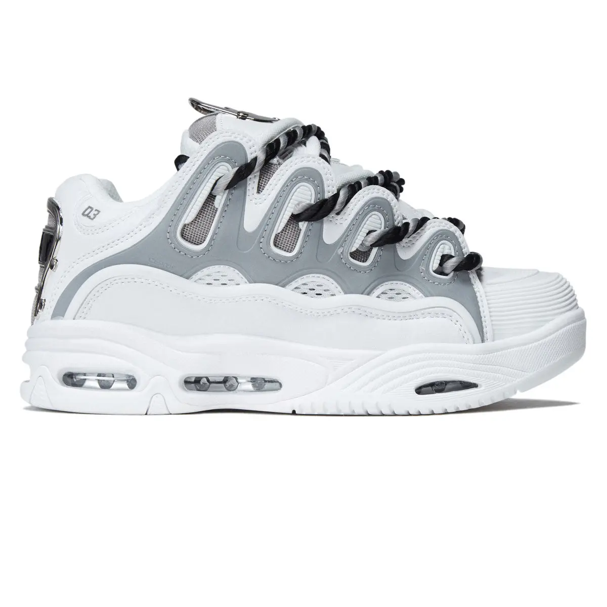 Osiris D3 2001 Shoes - 25 Years/White/Silver 1